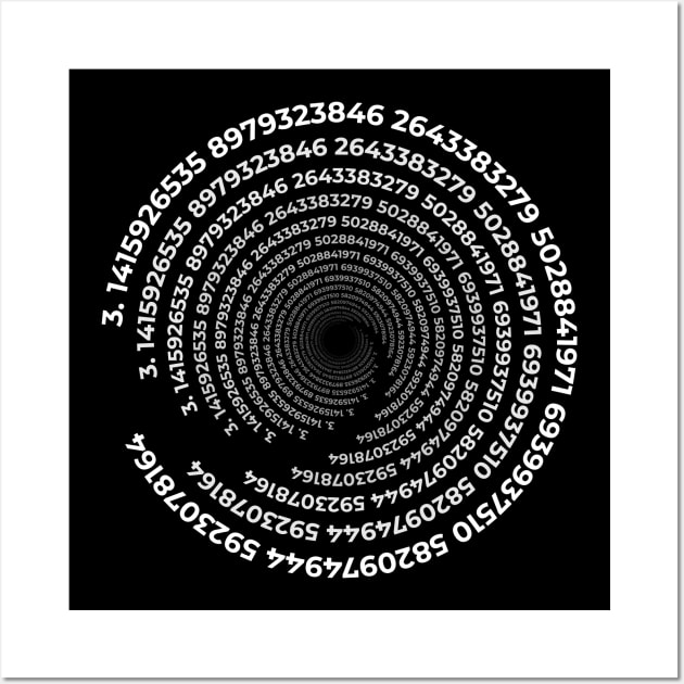 Funny Math Teacher Happy Pi Day Wall Art by jodotodesign